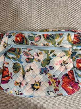Vera Bradley Quilted Crossbody Bag with Cup Holders